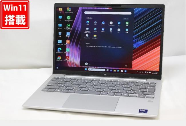 中古 AI PC フルHD対応WUXGA 13.3型 HP EliteBook 630G11 Windows11 12コア 第14世代Core Ultra 7-155U 16GB NVMe 512GB-SSD カメラ 無線Wi-Fi6 Office付き 中古パソコン 管:1902w