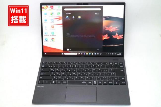 中古美品 フルHD対応WUXGA 14型 NEC VersaPro VKT44G-G Windows11 10コア 第12世代 i5-1235U 8GB NVMe 256GB-SSD カメラ 無線Wi-Fi6 Office付き 中古パソコン 管:1800s