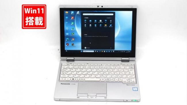 中古美品 フルHD対応WUXGA タッチ 10.1型 Panasonic Let's Note CF-RZ6RFRVS Windows11 七世代 i5-7Y57 8GB 256GB-SSD カメラ LTE 無線 Office付き 中古パソコン 管:0923s
