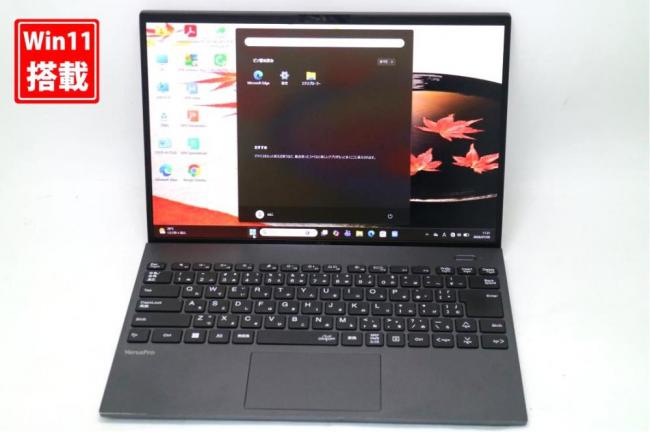 中古 フルHD対応WUXGA 14型 NEC VersaPro VKT44G-G Windows11 10コア 第12世代 i5-1235U 8GB NVMe 256GB-SSD カメラ 無線Wi-Fi6 Office付き 中古パソコン 管:1116s
