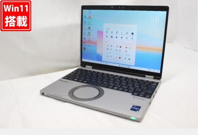 良品 フルHD 12.4型 Panasonic Let's note CF-SR4RDAAS Windows11 10コア 第13世代 i5-1345u 16GB NVMe 256GB-SSD カメラ 無線Wi-Fi6 Office付き 中古パソコン 管:1373r