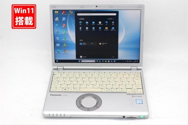 中古 フルHD対応WUXGA 12.1型 Panasonic Let's note CF-SZ6Z16VS Windows11 七世代 i7-7600U 16GB 512GB-SSD カメラ 無線 Office付き 中古パソコン 管:1519s