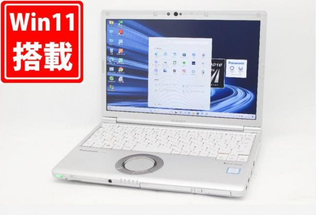 中古 フルHD対応WUXGA 12型 Panasonic Let's note CF-SV7HF4VS Windows11 第8世代 i5-8250U 8GB 256GB-SSD カメラ LTE 無線 Office付き 中古パソコン 管:1802m