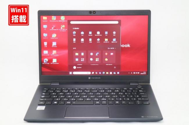 中古良品 フルHD 13.3型 TOSHIBA dynabook G83FP Windows11 第10世代 i7-10510u 16GB NVMe 256GB-SSD カメラ 無線Wi-Fi6 Office付き 中古パソコン 管:1830k