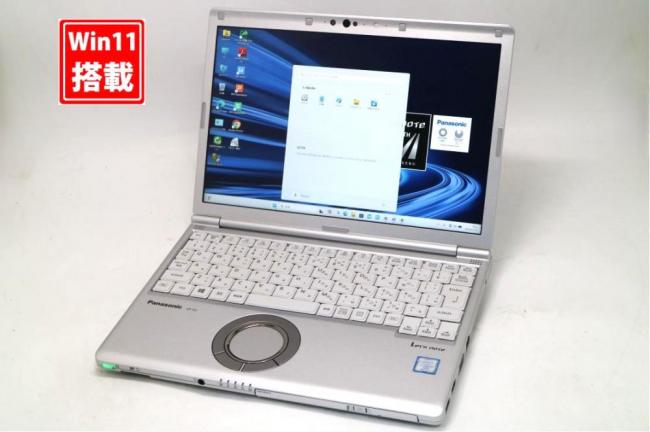 良品 フルHD 12.1型 Panasonic Let's note CF-SV8SFKVS Windows11 第8世代 i7-8665u 16GB 512GB-SSD カメラ LTE 無線 Office付き 中古パソコン 管:0912s