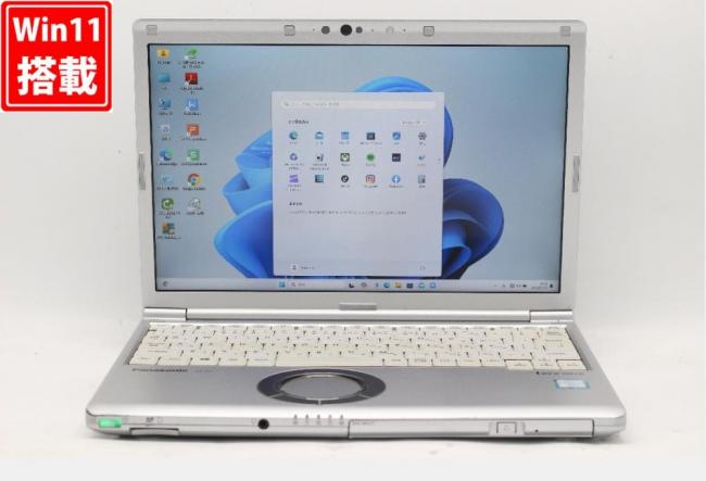 中古良品 フルHD対応WUXGA 12.1型 Panasonic Let's note CF-SV7UFKVS Windows11 第8世代 i7-8650u 16GB 512GB-SSD カメラ LTE 無線 Office付き 中古パソコン 管:1042r