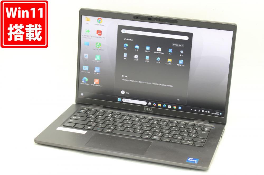 訳有 フルHD 13.3型 DELL Latitude 7320 Windows11 第11世代 i7-1185G7 16GB NVMe 512GB-SSD カメラ 無線Wi-Fi6 Office付き 中古パソコン 管:0958h