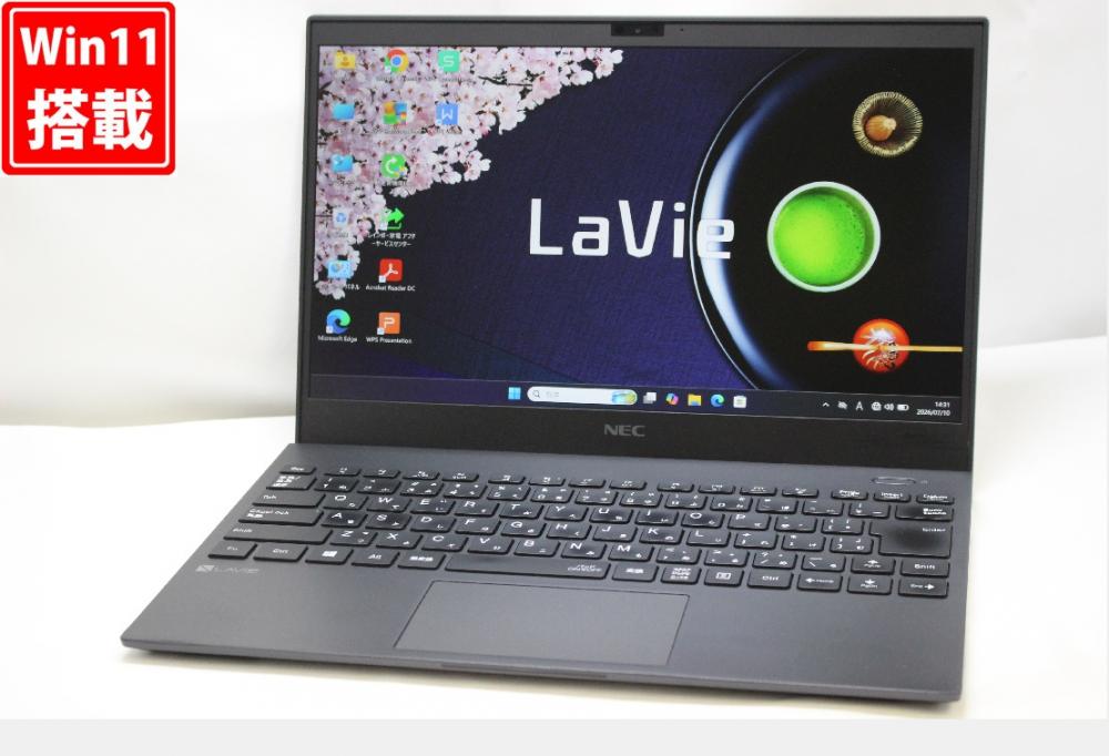 中古 フルHD 13.3型 NEC LAVIE PC-GN186J4LH Windows11 第10世代 i7-10510U 16GB NVMe 512GB-SSD カメラ 無線Wi-Fi6 Office付き 中古パソコン 管:1497w
