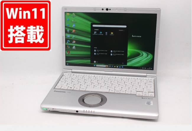 中古 フルHD 12.1型 Panasonic Let's note CF-SV9RFLVS Windows11 10世代 i5-10310U 8GB NVMe 256GB-SSD カメラ LTE 無線Wi-Fi6 Office付 中古パソコン 管:1420m