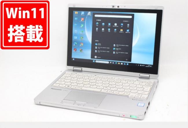 中古 フルHD対応WUXGA タッチ 10型 Panasonic CF-RZ6R Windows11 七世代 i5-7Y57 8GB 256GB-SSD カメラ LTE 無線 Office付き 中古パソコン 管:1812m