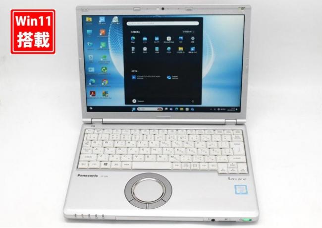 中古美品 フルHD 12.1型 Panasonic Let's note CF-SZ6Z16VS Windows11 七世代 i7-7600u 16GB 512GB-SSD カメラ 無線 Office付き 中古パソコン 管:1056s