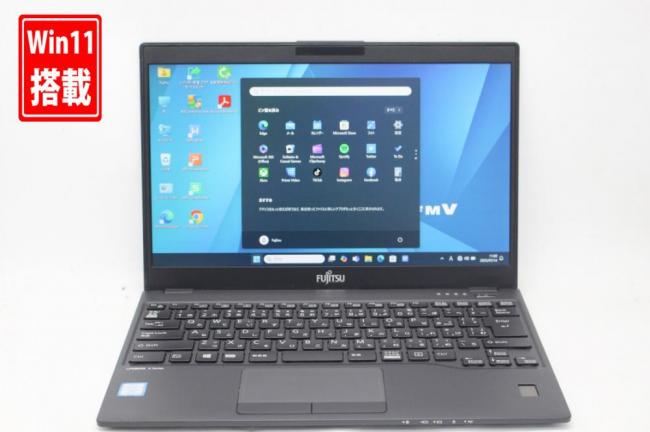 良品 フルHD 13.3型 Fujitsu LIFEBOOK U939A Windows11 第8世代 i5-8365u 8GB 256GB-SSD LTE 無線 Office付き 中古パソコン 管:1037k