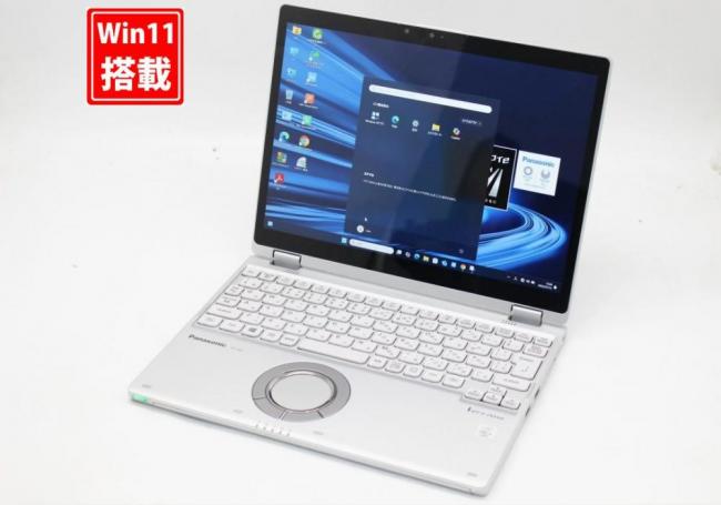中古 2.8K対応 タッチ 12型 Panasonic Let’s note CF-QV9RDAVS Windows11 第10世代 i5-10310u 8GB NVMe 256GB-SSD カメラ 無線Wi-Fi6 Office付き 中古パソコン 管:1449s