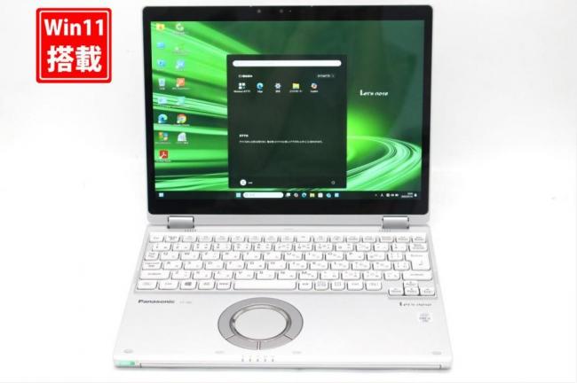 1240時間 中古 2.8K対応 タッチ 12型 Panasonic Let’s note CF-QV9RDAVS Windows11 第10世代 i5-10310u 8GB NVMe 256GB-SSD カメラ 無線Wi-Fi6 Office付き 中古パソコン 管:1628s