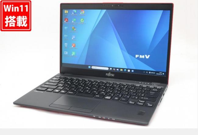 中古良品 フルHD 13.3型 Fujitsu LIFEBOOK U939A Windows11 第8世代 i7-8665U 16GB 256GB-SSD カメラ 無線 Office付き 中古パソコン 管:0997w