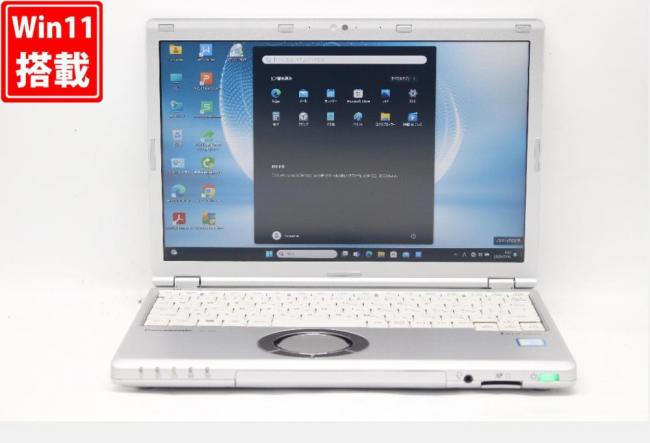 中古良品 フルHD対応WUXGA 12.1型 Panasonic Let's note CF-SZ6Z16VS Windows11 七世代 i7-7600u 16GB 512GB-SSD カメラ LTE 無線 Office付き 中古パソコン 管:0935r