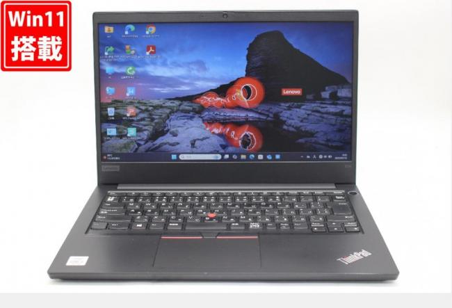 中古 フルHD 14型 Lenovo ThinkPad E14 Windows11 第10世代 i5-10210U 8GB NVMe 256GB-SSD カメラ 無線Wi-Fi6 Office付き 中古パソコン 管:1038w