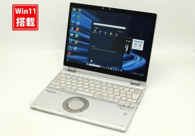 中古 2.8K対応 タッチ 12型 Panasonic Let’s note CF-QV9RDAVS Windows11 第10世代 i5-10310u 8GB NVMe 256GB-SSD カメラ 無線 Office付き 中古パソコン 管:0958s