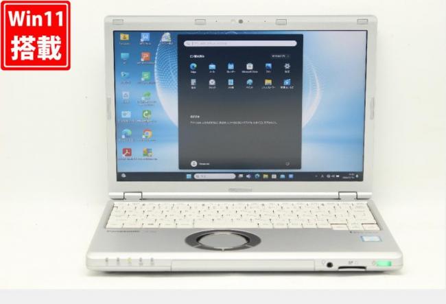 中古 フルHD対応WUXGA 12.1型 Panasonic Let's note CF-SZ6Z16VS Windows11 七世代 i7-7600u 16GB 512GB-SSD カメラ LTE 無線 Office付き 中古パソコン 管:1050r