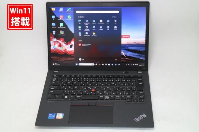 中古 フルHD対応WUXGA 13.3型 Lenovo ThinkPad X13 Gen2 Windows11 第11世代 i7-1165G7 16GB NVMe 256GB-SSD 無線Wi-Fi6 Office付き 中古パソコン 管:1103s