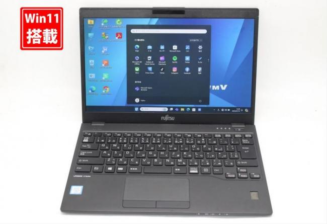 中古 フルHD 13.3型 Fujitsu LIFEBOOK U939A Windows11 第8世代 i5-8365u 8GB 256GB-SSD 無線 Office付き 中古パソコン 税無 管:1148s