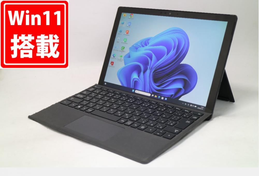 使用508時間 中古 2K液晶 タッチ 12.3型 Microsoft Surface Pro6 Windows11 第8世代 i7-8650U 16GB NVMe 512GB-SSD カメラ 無線 Office付き 中古パソコン 管:1408m