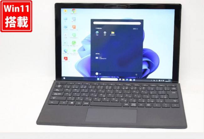 中古 2K対応 タッチ 12.3型 Microsoft Surface Pro7 Windows11 第10世代 i5-1035G4 8GB NVMe 256GB-SSD カメラ 無線Wi-Fi6 Office付き 中古パソコン 管:1319v