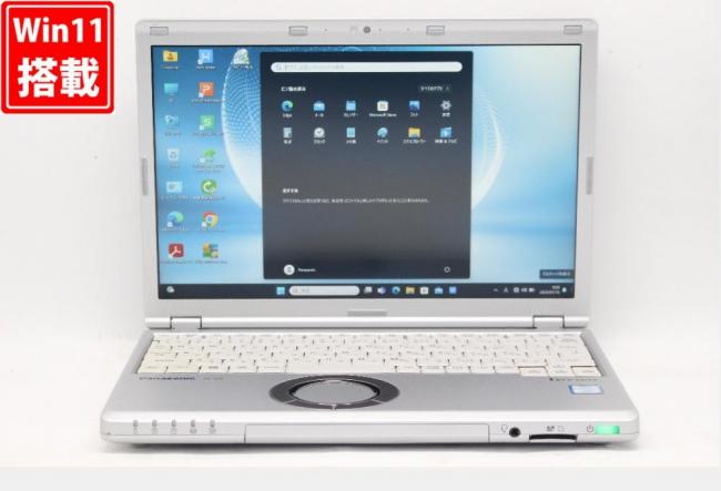 中古良品 フルHD対応WUXGA 12.1型 Panasonic Let's note CF-SZ6Z16VS Windows11 七世代 i7-7600u 16GB 512GB-SSD カメラ LTE 無線 Office付き 中古パソコン 管:0941r