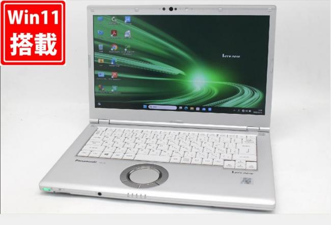 良品 フルHD 14型 Panasonic Let's note CF-LV9RDHVS Windows11 第10世代 i5-10310U 8GB NVMe 256GB-SSD カメラ 無線Wi-Fi6 Office付き 中古パソコン 管:1709w