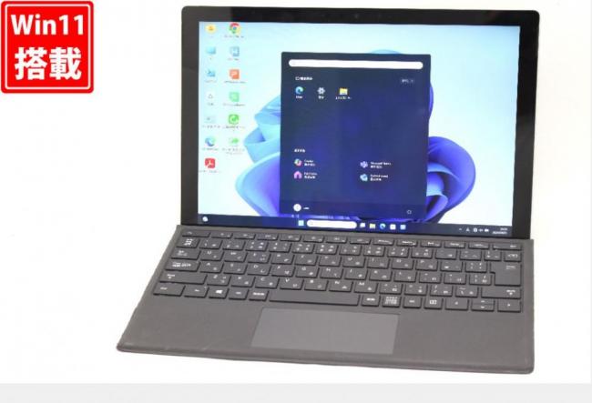 中古 2K対応 タッチ 12.3型 Microsoft Surface Pro7 Windows11 第10世代 i5-1035G4 8GB NVMe 256GB-SSD カメラ 無線Wi-Fi6 Office付き 中古パソコン 管:1450v