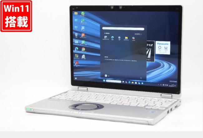 良品 2.8K対応 タッチ 12型 Panasonic Let's note CF-QV9RDAVS Windows11 第10世代 i5-10310u 8GB NVMe 256GB-SSD カメラ 無線Wi-Fi6 Office付き 中古パソコン 管:1736r