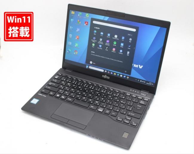 中古 フルHD 13.3型 Fujitsu LIFEBOOK U939A Windows11 第8世代 i5-8365u 8GB 256GB-SSD 無線 Office付き 中古パソコン 税無 管:1815s