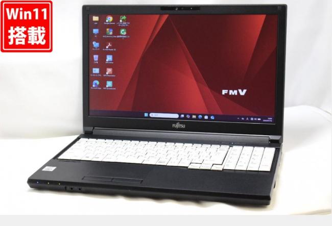 中古良品 15.6型 Fujitsu LIFEBOOK A5510D Windows11 第10世代 i5-10210U 8GB 128GB-SSD カメラ 無線Wi-Fi6 Office付き 中古パソコン 管:0991w