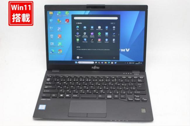 中古 フルHD 13.3型 Fujitsu LIFEBOOK U939A Windows11 第8世代 i5-8365u 8GB 256GB-SSD 無線 Office付き 中古パソコン 税無 管:0923s
