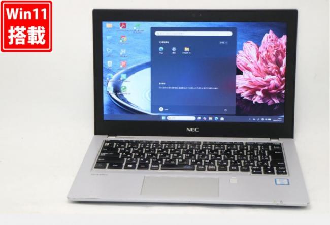 中古 13.3型 NEC VersaPro VKM17B-4 Windows11 第8世代 i5-8350U 8GB NVMe 256GB-SSD 無線 Office付き 中古パソコン 税無 管:0955v