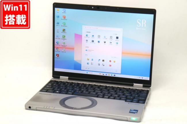 中古 フルHD 12.4型 Panasonic Let’s note CF-SR4RDAAS グレー Windows11 10コア 第13世代 i5-1345u 16GB NVMe 256GB-SSD カメラ 無線Wi-Fi6 Office付き 中古パソコン 管:1122h