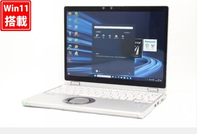 中古良品 2.8K対応 タッチ 12型 Panasonic Let's note CF-QV9RDAVS Windows11 第10世代 i5-10310u 8GB NVMe 256GB-SSD カメラ 無線Wi-Fi6 Office付き 中古パソコン 管:1525r