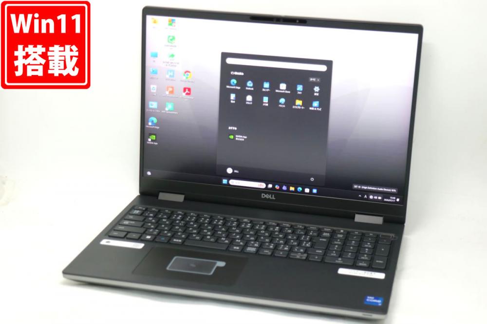 ゲーミングPC 中古良品 フルHD対応WUXGA 16型 DELL Precision 7670 Windows11 16コア Intel 第12世代 i7-12850HX 32GB NVMe 2TB-SSD NVIDIA GeForce RTX 3080Ti Laptop カメラ 管:1613h