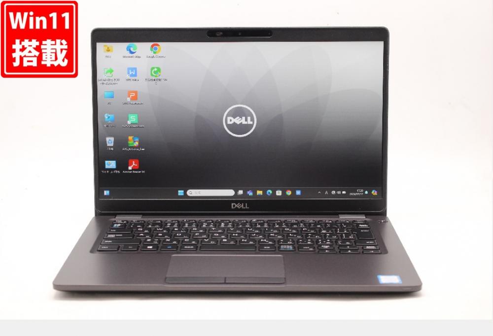 レインボー家電 / 中古 フルHD 13.3型 DELL Latitude 5300 Windows11 八世代 i7-8665U 8GB NVMe  256GB-SSD カメラ 無線 Office付 中古パソコン 管:1710w