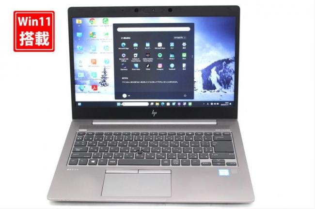 ゲーミングPC  中古 フルHD 14型 HP ZBOOK 14UG6 Windows11 第8世代 i7-8565U 16GB NVMe 512GB-SSD Radeon Pro WX3200 カメラ 無線Wi-Fi6 Office付き 中古パソコン 管:1810s
