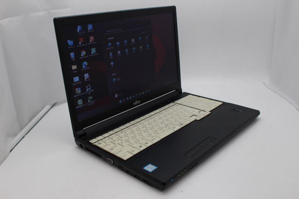 送料無料 即日発送 良品 15.6インチ Fujitsu LifeBook A577P Windows11 高性能 七世代Core i3-7100U 8GB 500GB 無線 Office付【ノートパソコン 中古パソコン 中古PC】