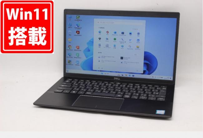 中古良品 13.3型 DELL Latitude 3301 Windows11 八世代 i5-8265U 8GB NVMe 256GB-SSD カメラ 無線 Office付 中古パソコン 税無 管:1722m