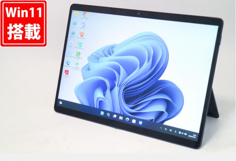 中古良品 2.8K液晶 13型 タブレット Microsoft Surface Pro 8 (1983) Windows11 第11世代 i7-1185G7 16GB NVMe 512GB-SSD カメラ 無線Wi-Fi6 Office付き 中古パソコン 管:0947m