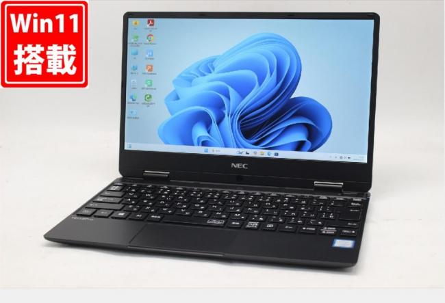 中古 フルHD 12.5型 NEC versapro VKT13H-5 Windows11 第8世代 i5-8200Y 8GB 256GB-SSD 無線 Office付き 中古パソコン 税無 管:1067w