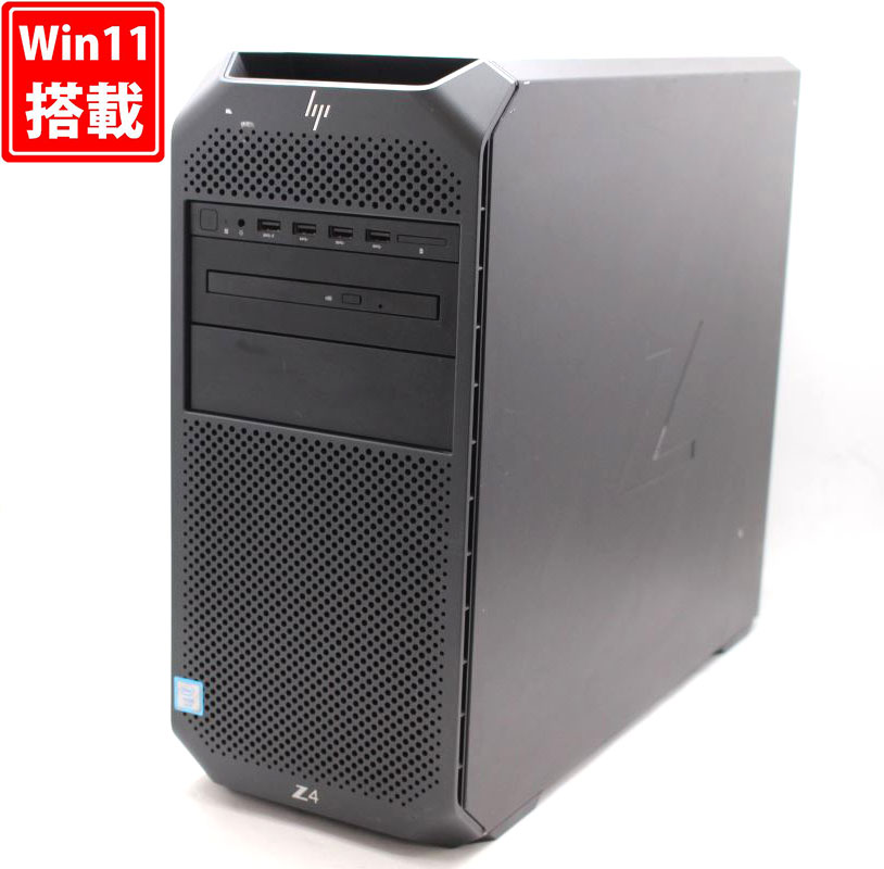 ゲーミングPC  新品1TB-SSD 良品 HP Workstation Z4 G4 Windows11 10コア Xeon W-2155 32GB NVIDIA Quadro P4000 Office付 中古パソコン 管:1403h