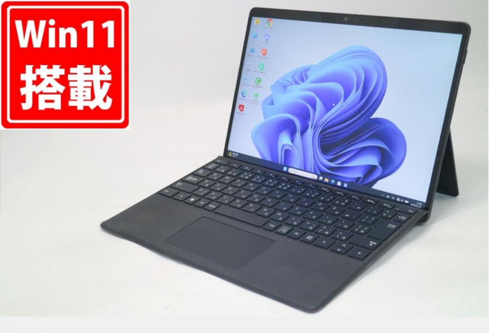 良品 2.8K液晶 タッチ 13型 Microsoft Surface Pro 8 (1983) Windows11 第11世代 i7-1185G7 16GB NVMe 512GB-SSD カメラ 無線Wi-Fi6 Office付き 中古パソコン 管:1529m