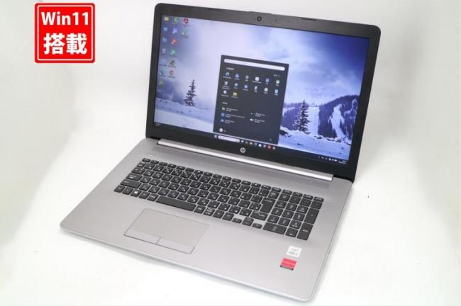 良品 フルHD 17.3型 HP 470 G7 Windows11 第10世代 i7-10510u 16GB NVMe 256GB-SSD + 1TB-HDD Radeon 530 カメラ 無線 Office付き 中古パソコン 管:1731s