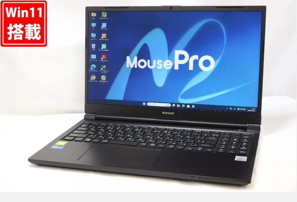 良品 フルHD 15.6型 Mouse K5-I7CMLAB Windows11 第10世代 i7-10750H 16GB NVMe 1TB-SSD GeForce MX350 カメラ 無線Wi-Fi6 Office付き 中古パソコン 管:1133w