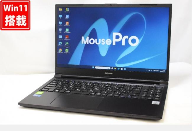 良品 フルHD 15.6型 Mouse K5-I7CMLAB Windows11 第10世代 i7-10750H 16GB NVMe 1TB-SSD GeForce MX350 カメラ 無線Wi-Fi6 Office付き 中古パソコン 管:1133w
