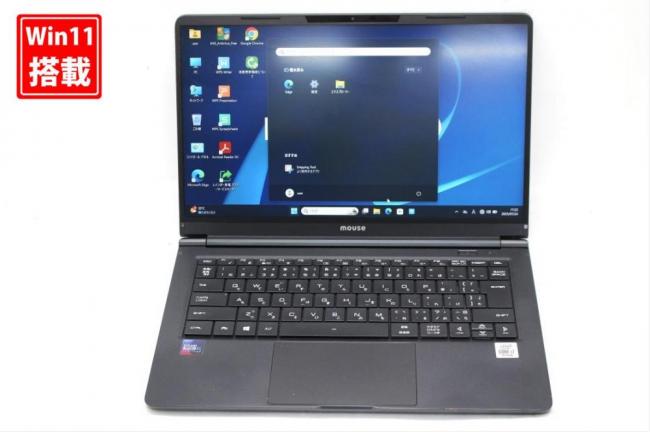 中古美品 フルHD 14型 Mouse Pro X4-i7CMLAB Windows11 第10世代 i7-10510u 8GB 256GB-SSD カメラ 無線Wi-Fi6 Office付き 中古パソコン 管:1644s